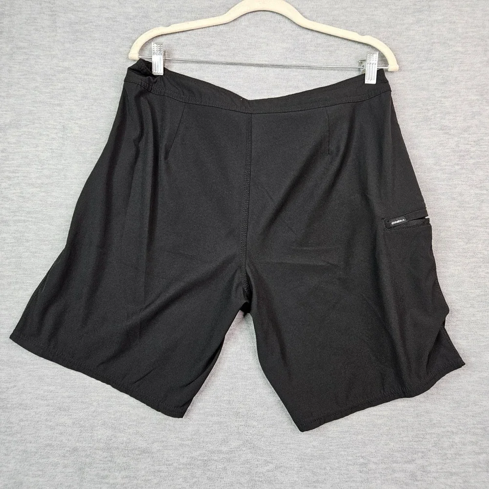 ONeill Hyperfreak Men's Black Board Shorts Size 33 Swim Trunks